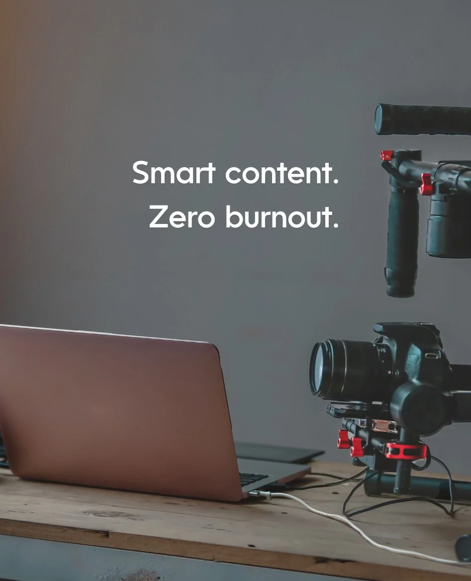 You've spent hours creating content, editing videos, writing captions, and scheduling posts&mdash;only to get disappointing results.

That's time you could have used on proposals, client projects, or getting paid.

I'm Julie, and I help busy business