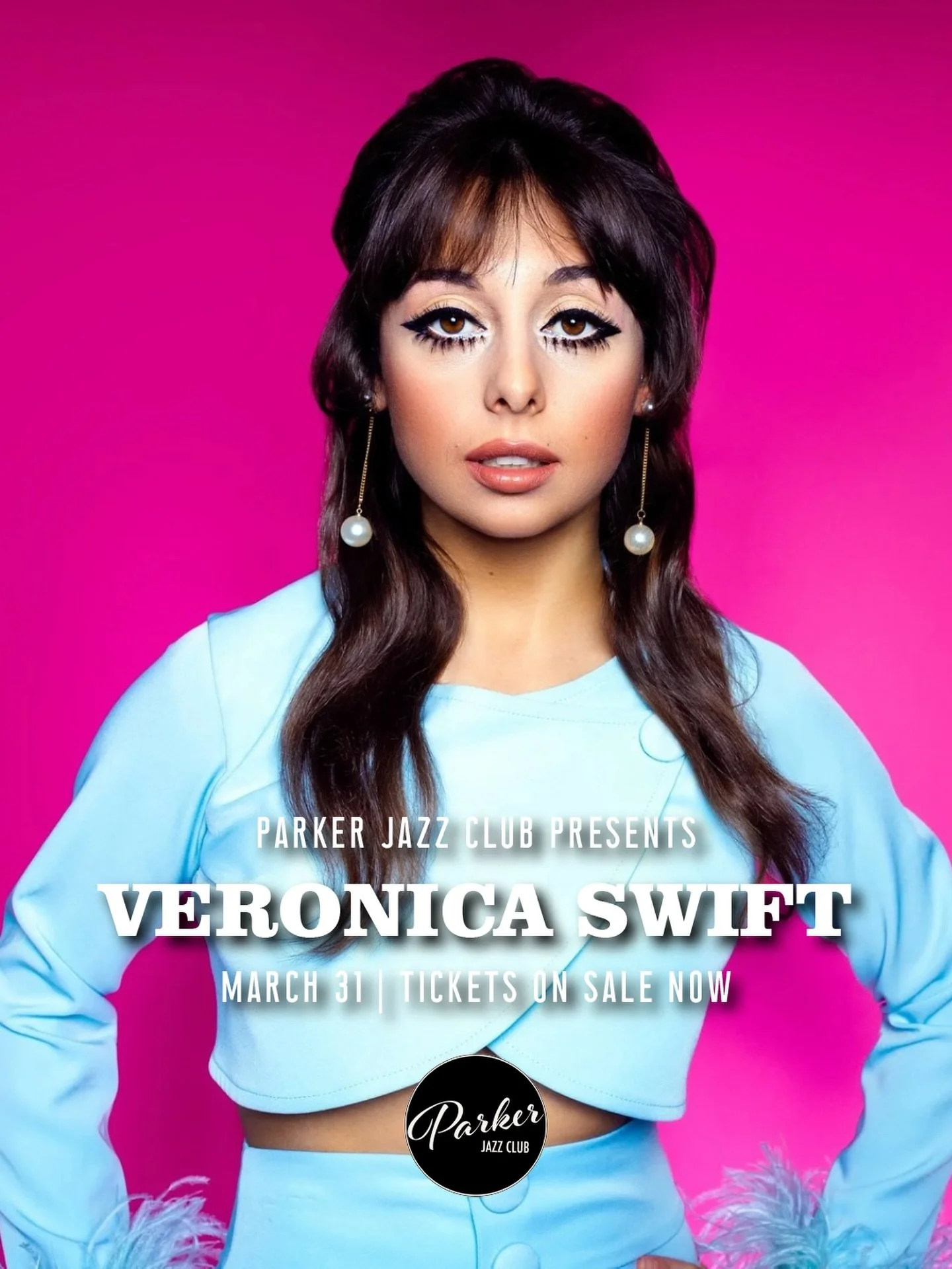 Since her debut in 2019, Veronica Swift has ascended to the upper echelons of 21st Century jazz singers because of her virtuosic brilliance, interpretive ingenuity, bracing songwriting, and keen arrangements. She&rsquo;s one of the most dazzling and 