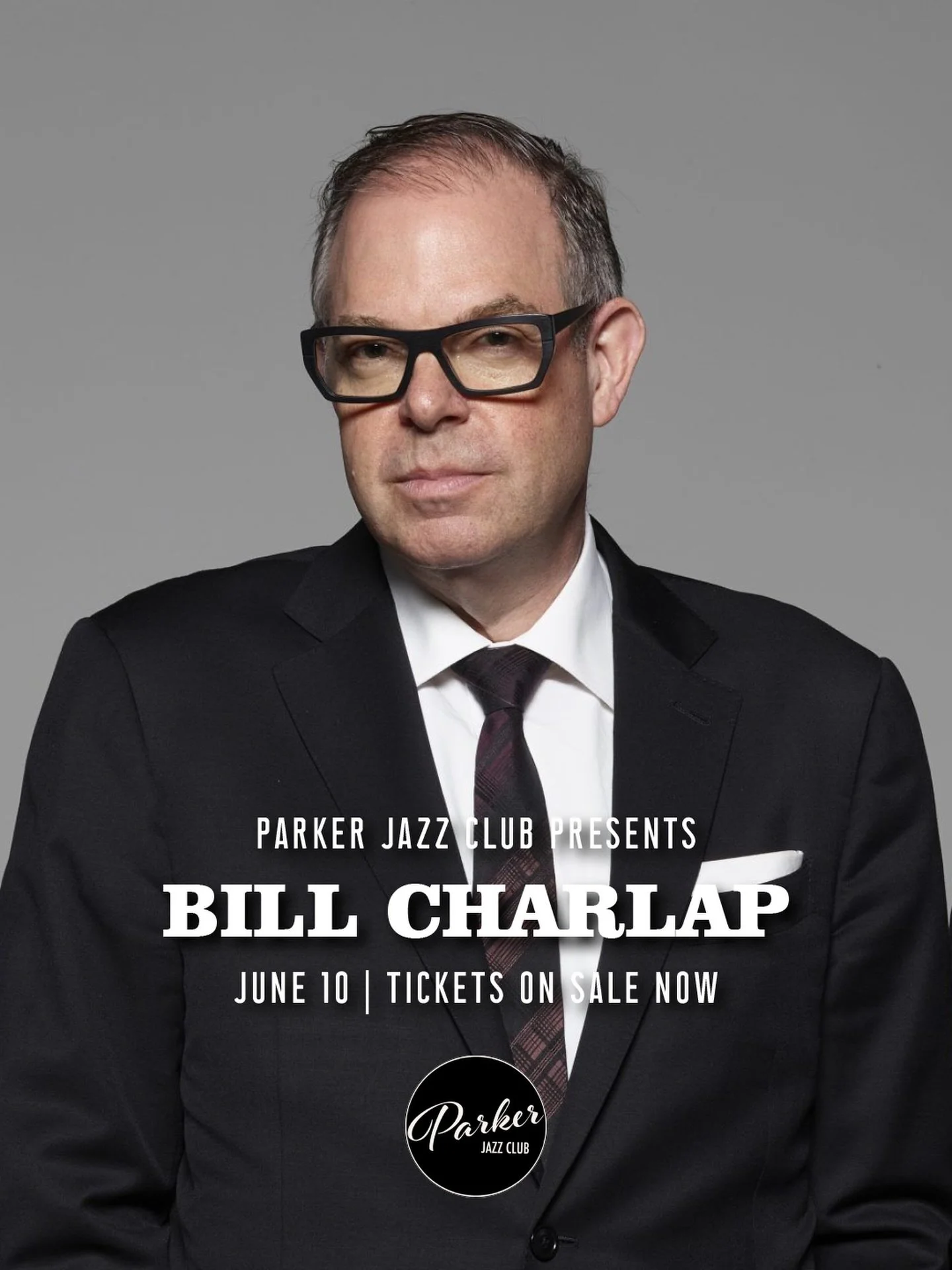 Grammy Award-winning pianist Bill Charlap has performed with many of the leading artists of our time, from Wynton Marsalis and Tony Bennett to Phil Woods and Ron Carter. He is acclaimed for his interpretations of the American Popular Songbook and has