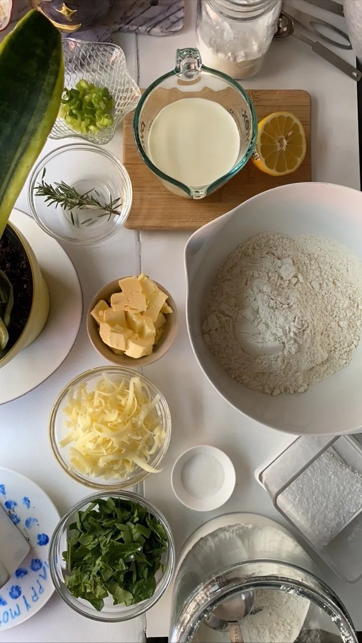 weekend baking | Savory Drop Biscuits