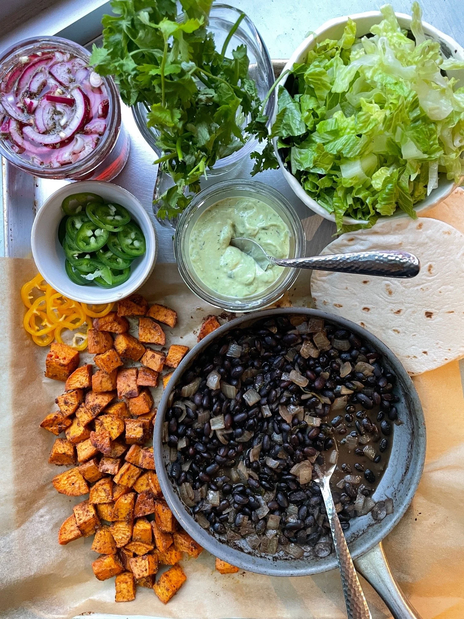 Sweet Potato Tortillas