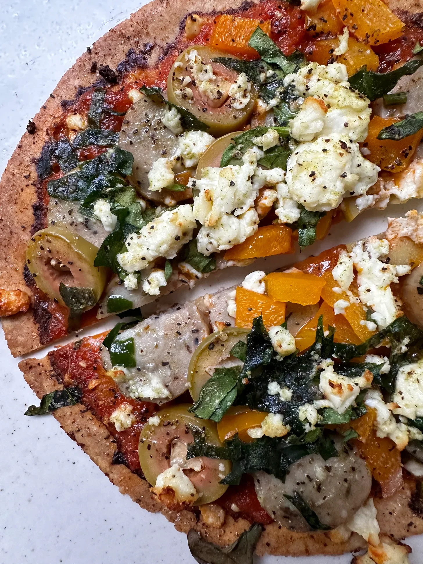 Quick &amp; Easy Greek Inspired Pizzas