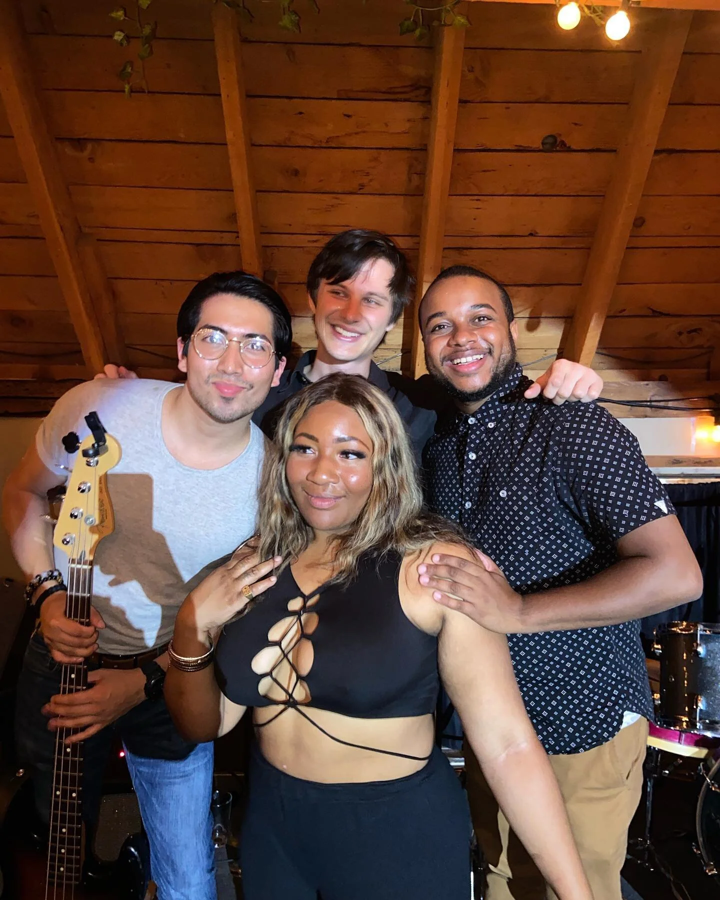 Last Friday was a vibe. Thank you to everyone who came! I always forget to take pictures when I perform, but I love this shot with all my former coworkers from Saddle Ranch! 

See y&rsquo;all at the next show. House of Blues in Anaheim on August 16th