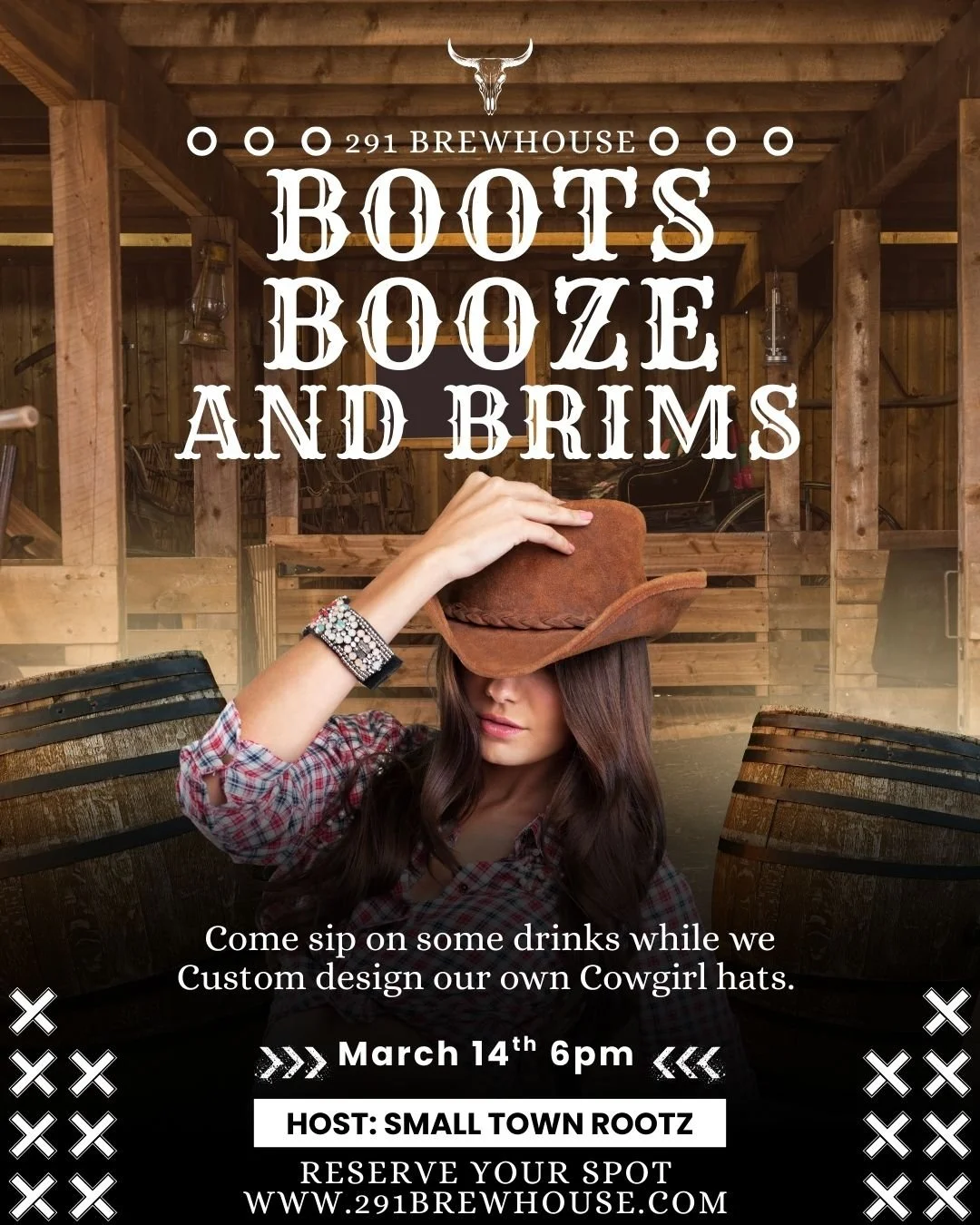 Boots, booze, and Brims Event