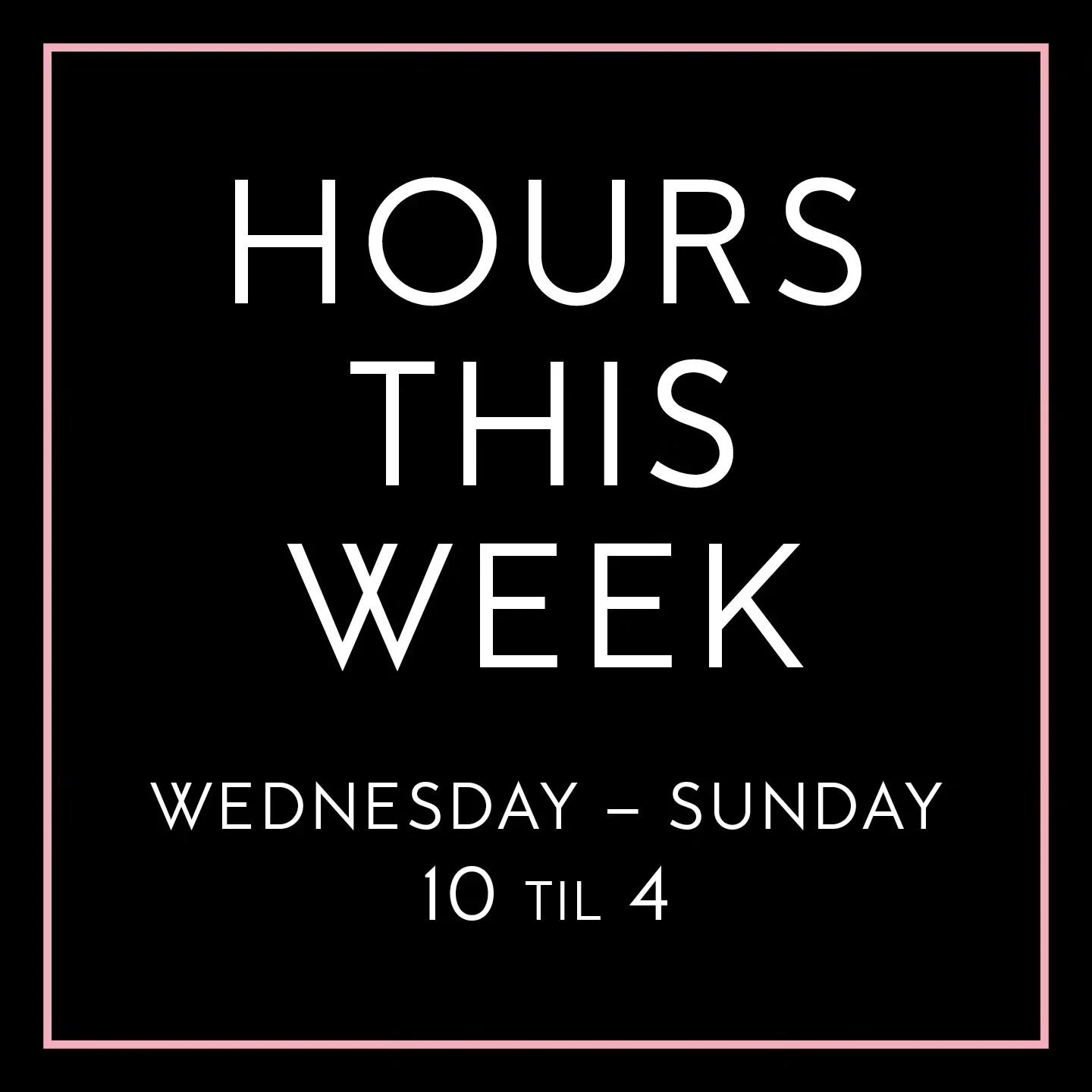 Hey cuties our hours this week or until we sell out

Dads making a new round of the good stuff for gifting, there is now time for deliveries so hollar, ornaments are 20% off, greena and berry bumches $15, big ass pottery all 50% off, outdoor holiday 