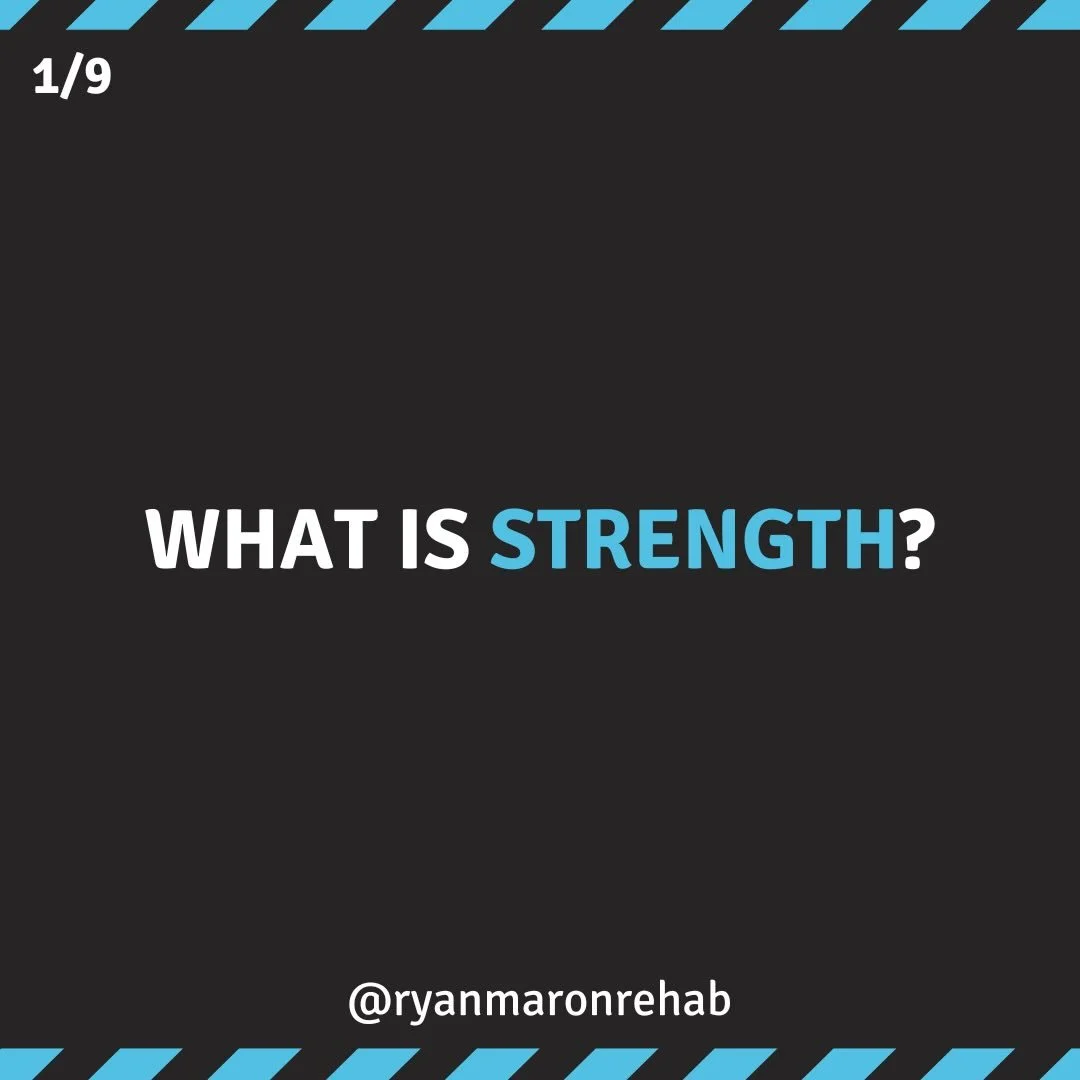 Strength is the internal and external capacity to produce force with a specific vector, rate, duration, and point of application. It is inseparable from the task, context, and demands of an activity.

#physicaltherapy #physiotherapy #strengthandcondi
