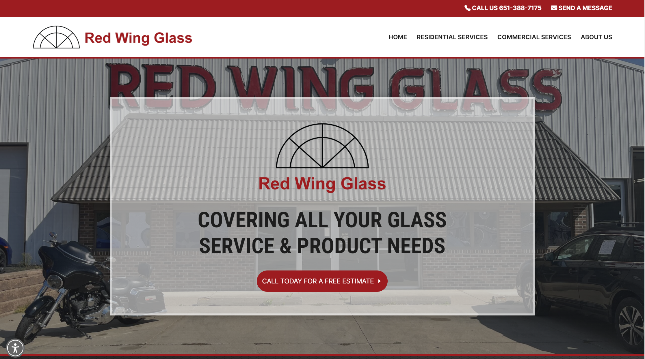 Red Wing Glass