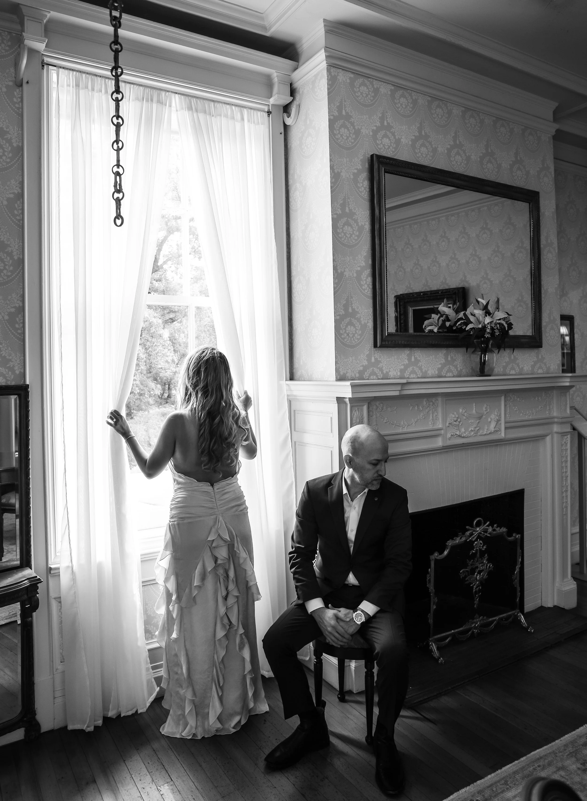 Bill and Michelle Duong engagement session at Cairnwood Estate in Bryn Athyn, PA