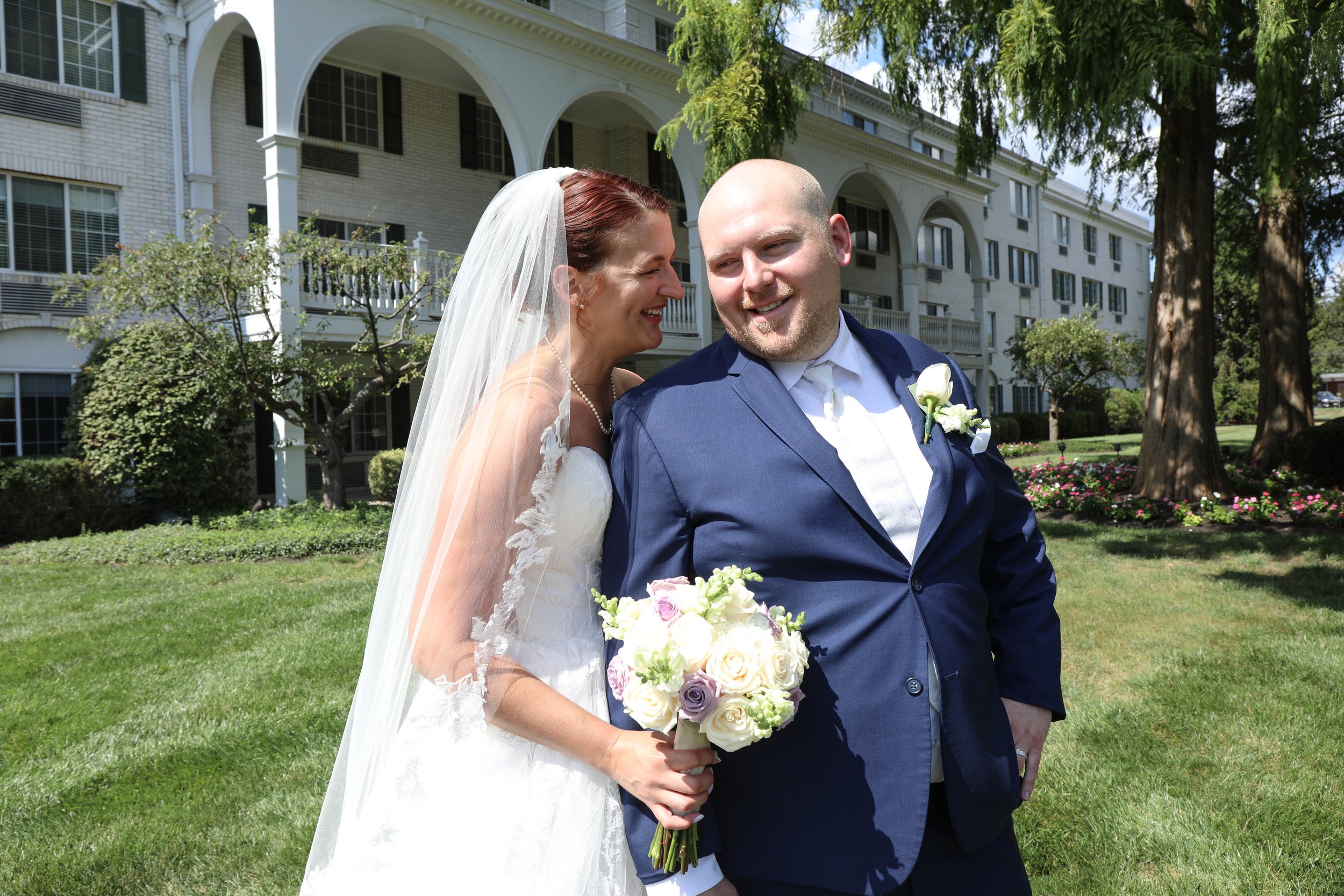 Jacob & Samantha wedding content creation at Normandy Farm in Blue Bell, PA