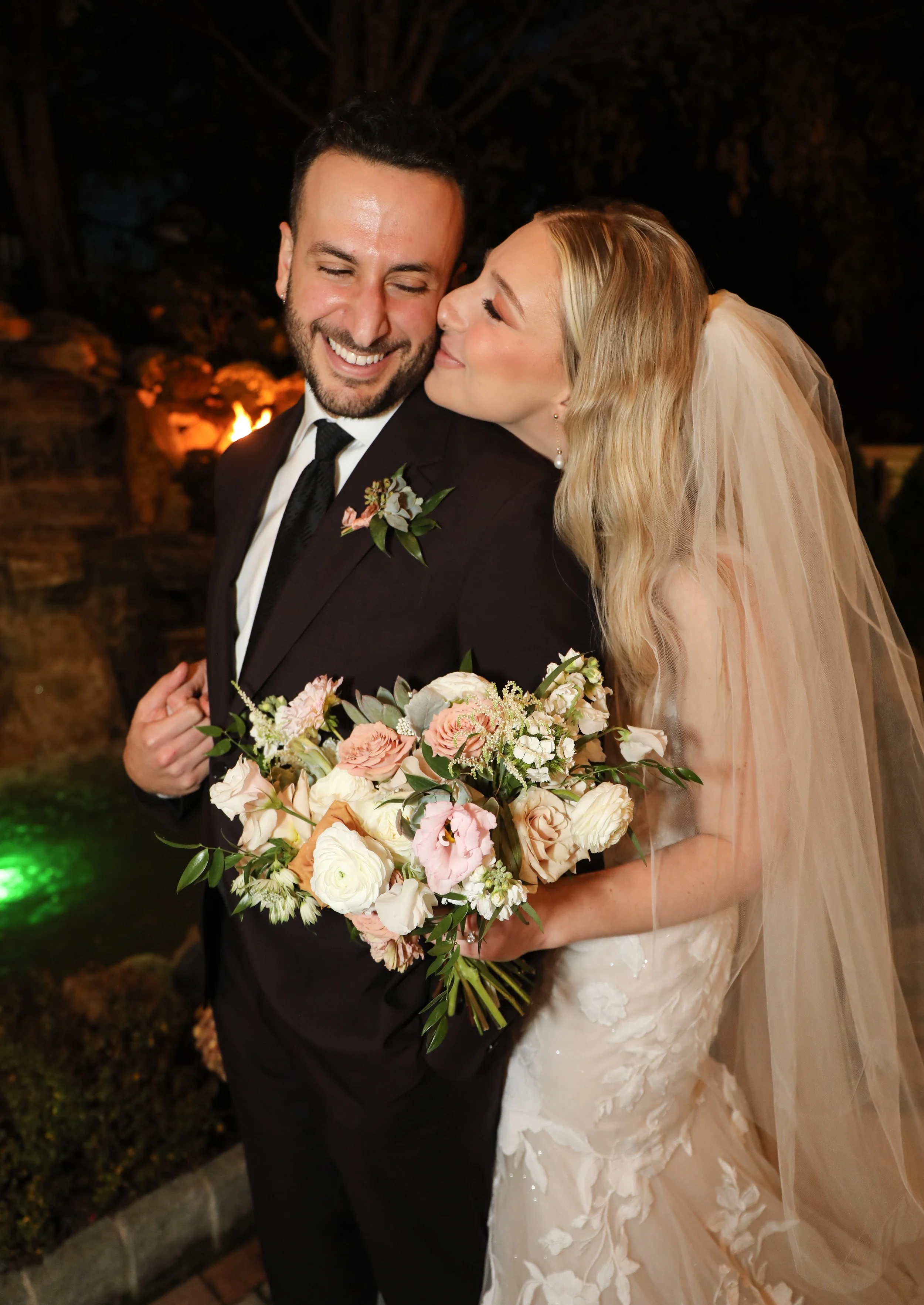Alan and Sasha wedding photo booth rental at Lucien's Manor in Berlin, NJ