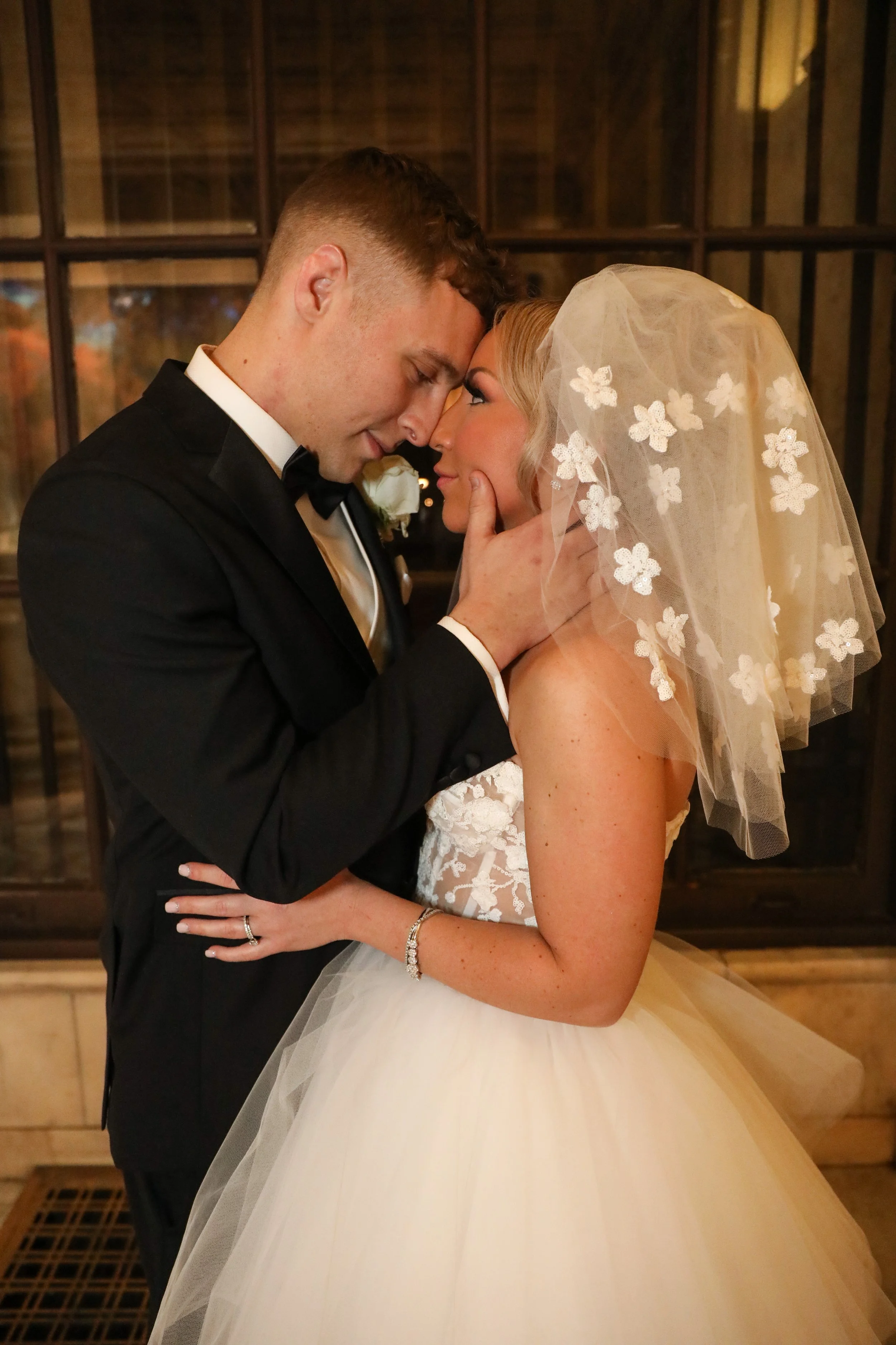 Edward & Olivia wedding content creation at Ballroom at the Ben in Philadelphia, PA