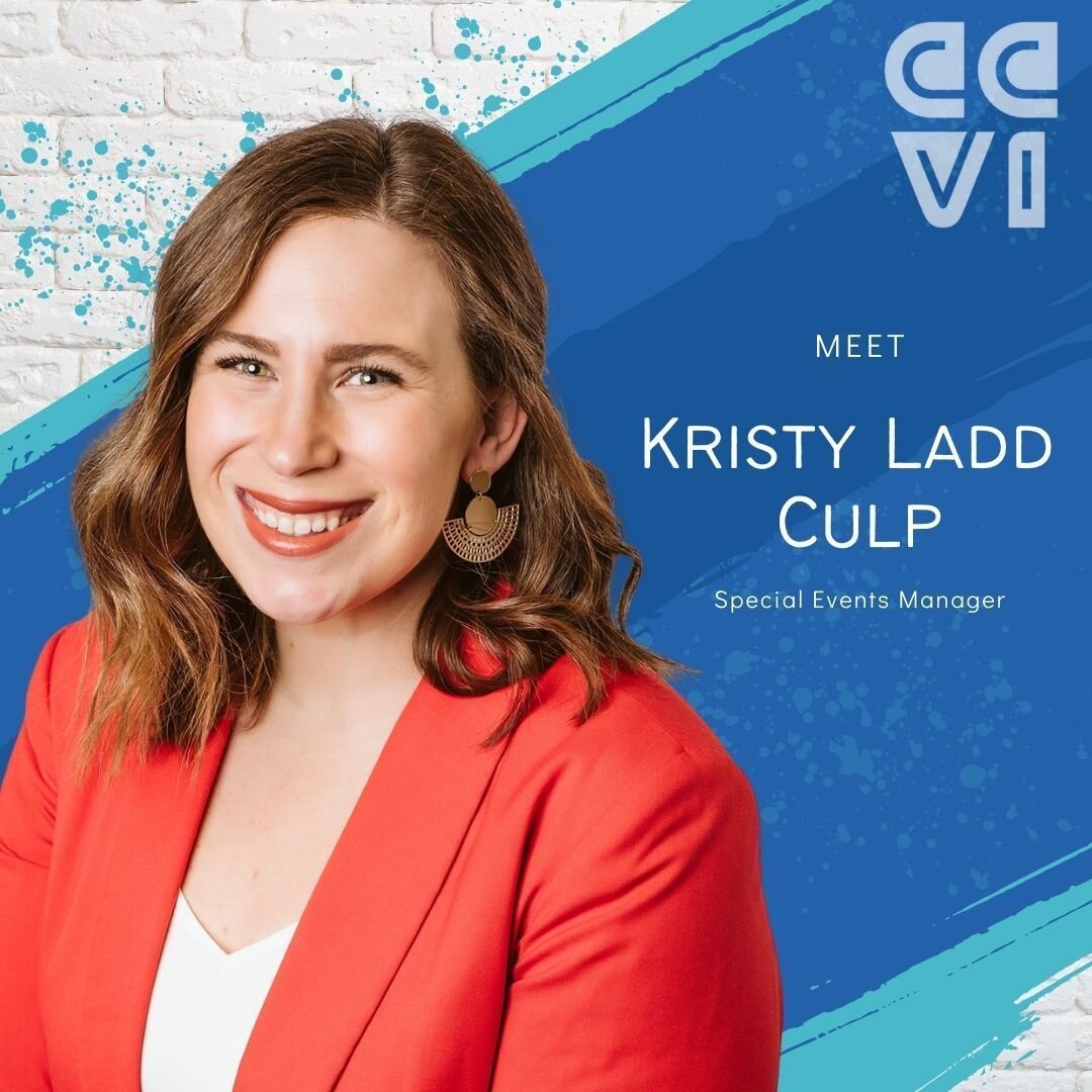 Meet Kristy Ladd Culp!⠀
Job Title: Special Events Manager⠀
Years at CCVI: 1.5⠀
--⠀
What does your job involve? ⠀
My primary role is serving as Race Director for the CCVI Trolley Run! I get to work with an incredible committee to plan our iconic event