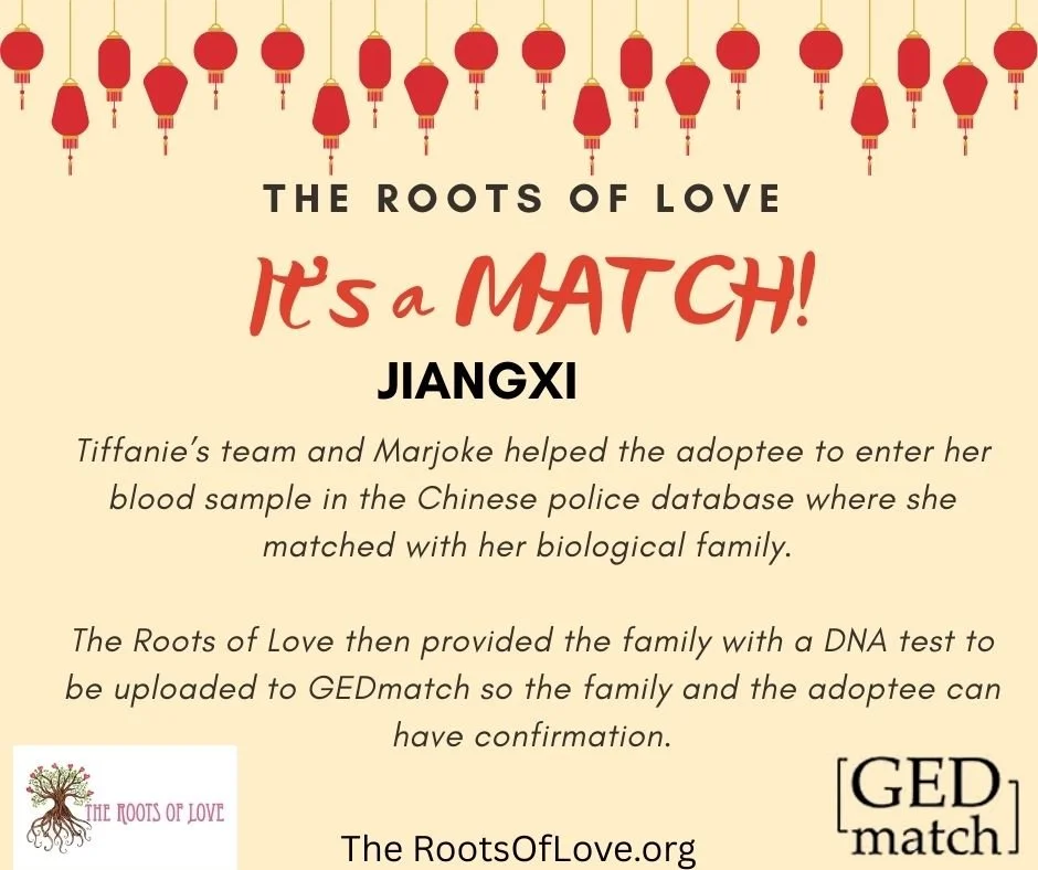Tiffanie and her team have been hard at work this summer, and with Marjoke help, they&rsquo;ve made incredible strides. Together, they successfully entered numerous adoptee into the Police database and we, at the Roots of Love  have been sending them