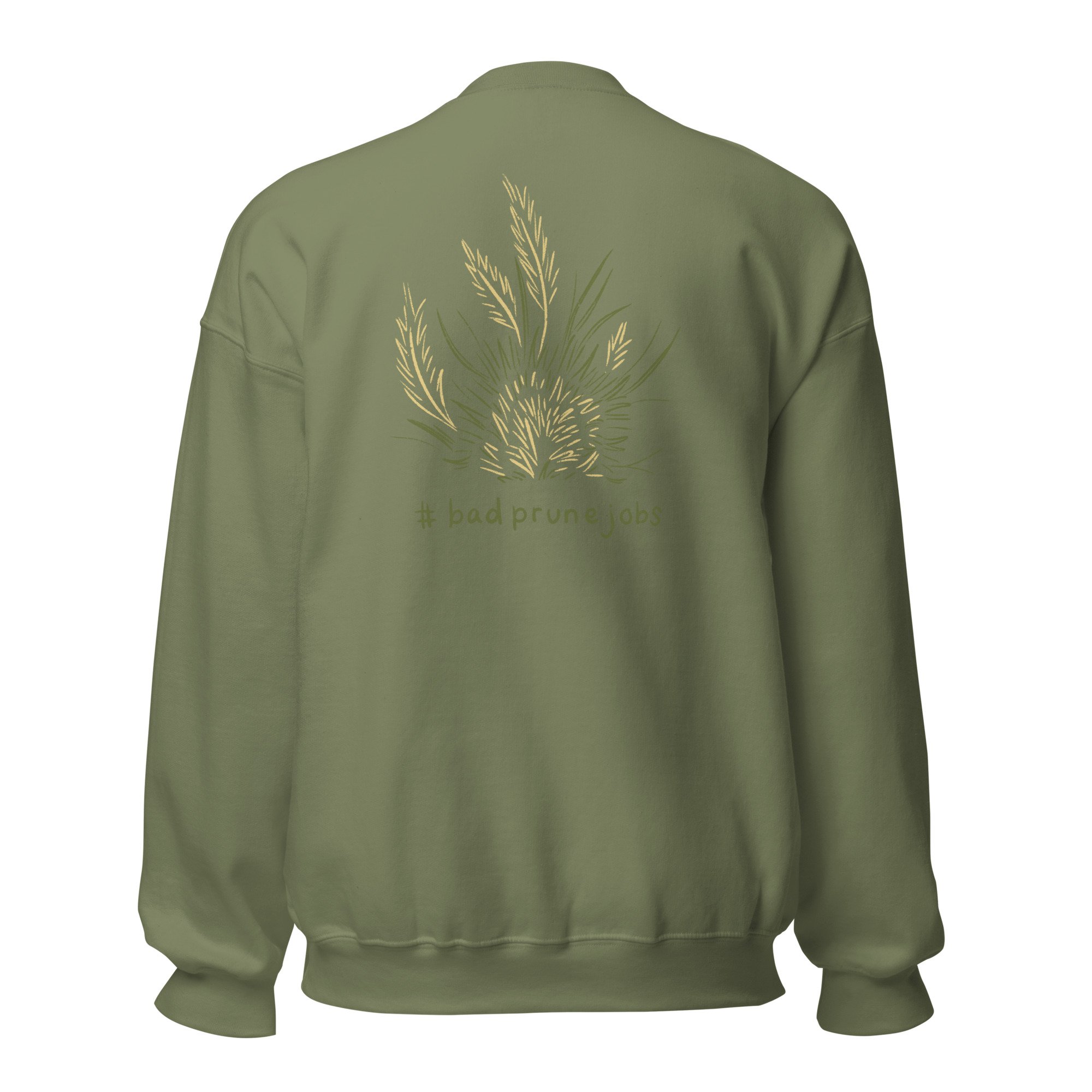 unisex-crew-neck-sweatshirt-military-green-back-661716963c06d.jpg