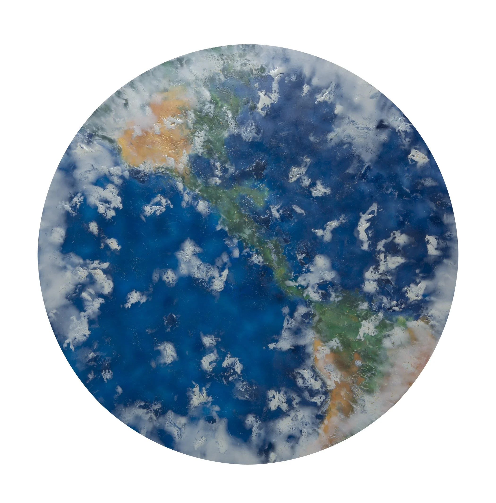  Beeswax, resin and pigments on birch panel. 2025 $4000 SOLD  