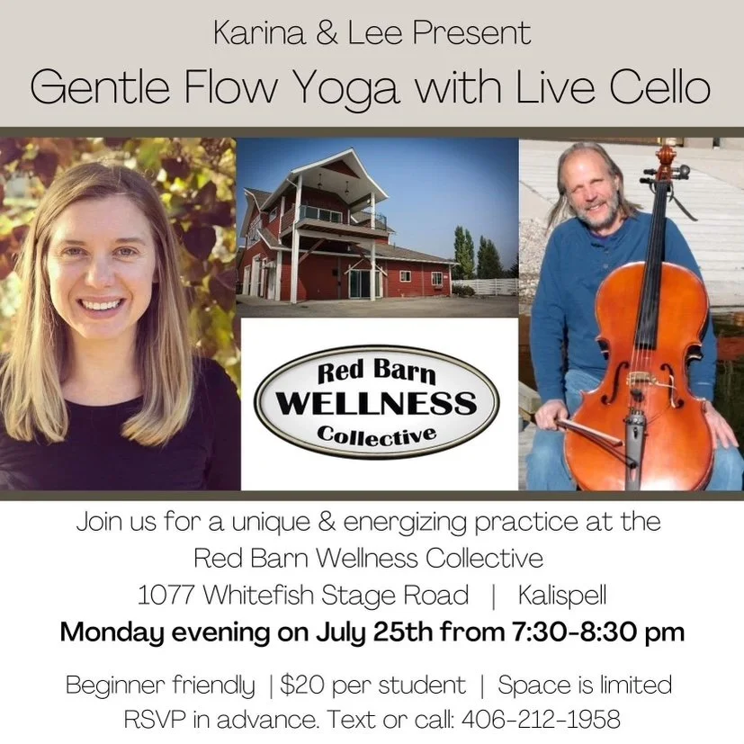 Outdoor Yoga with Live Cello Music