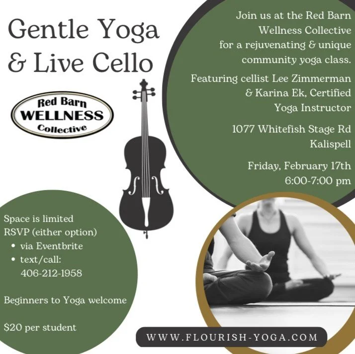 Gentle Yoga and Live Cello