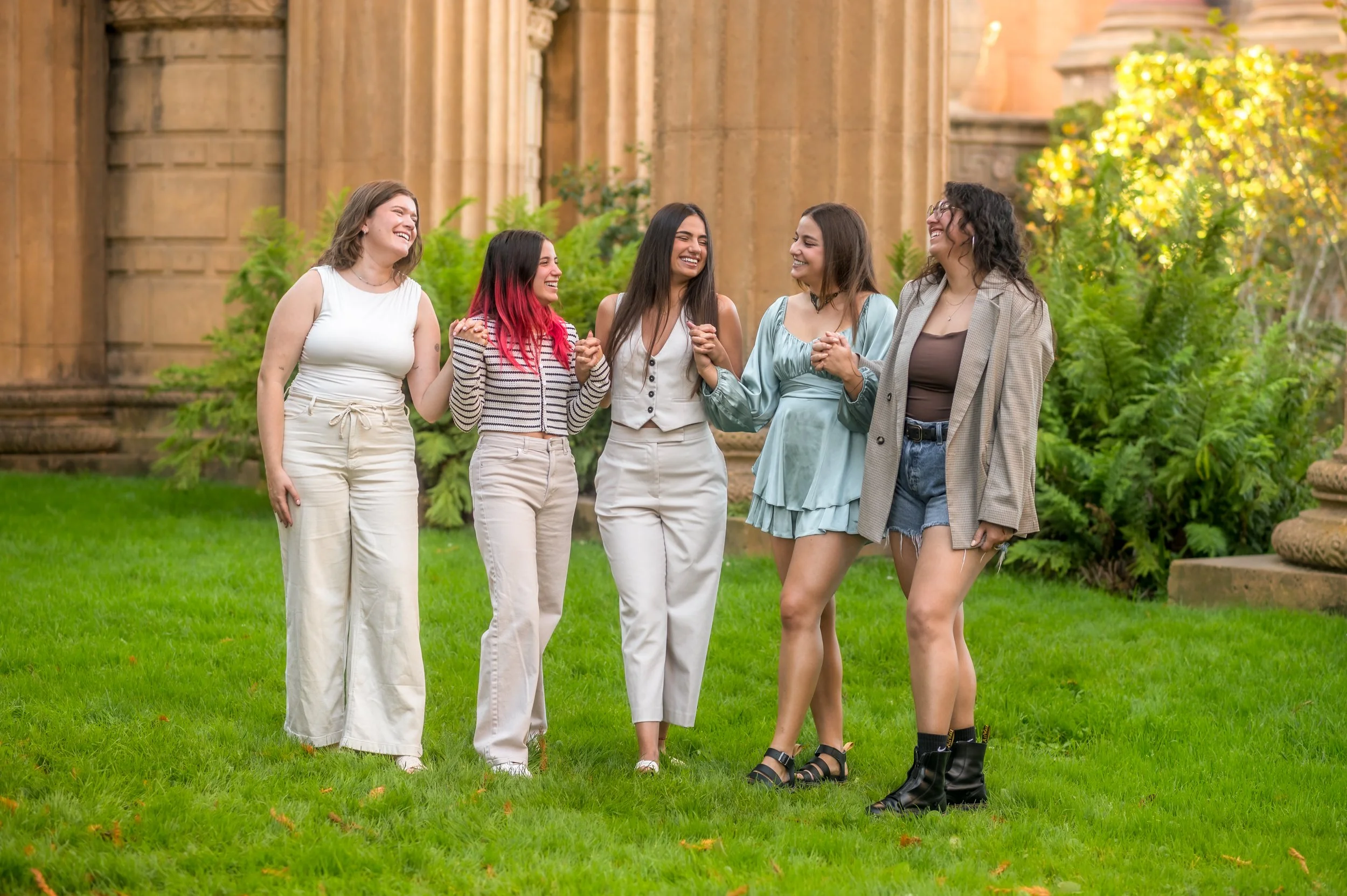 San Francisco, Palace of Fine Arts, Lifestyle Portrait, friends