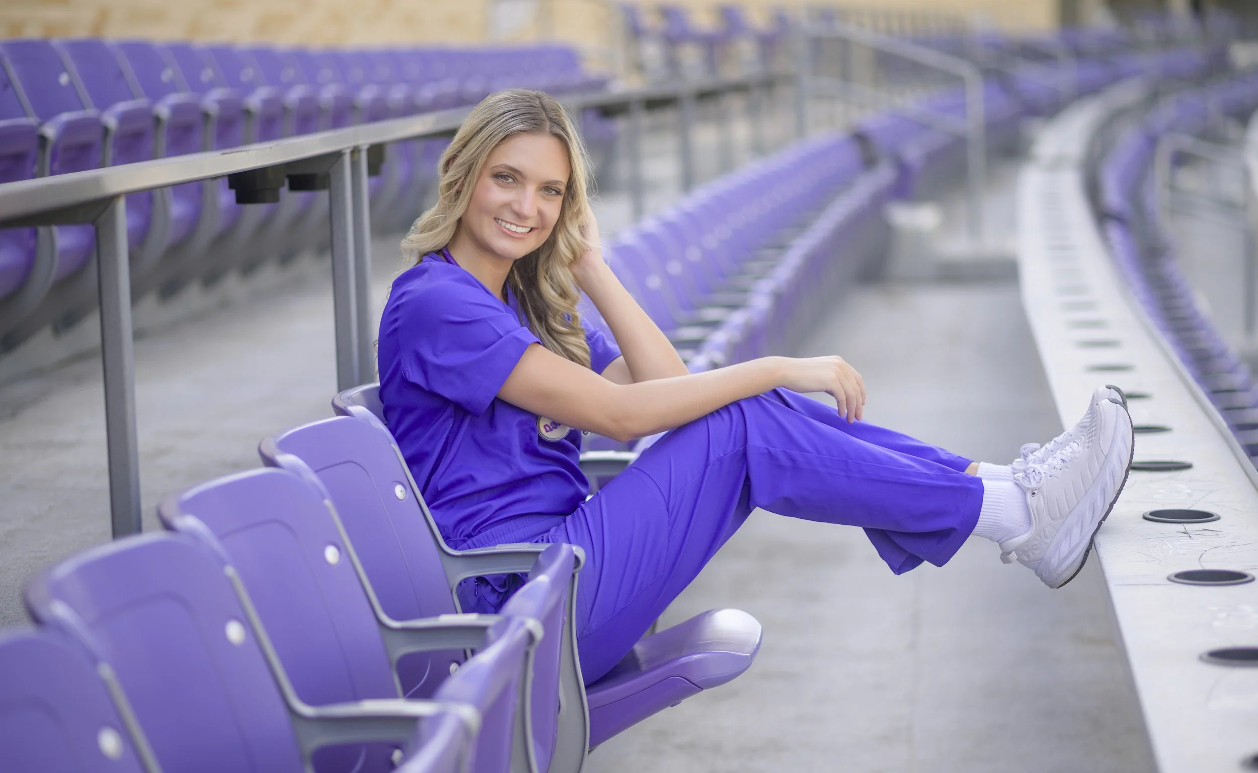 TCU University Senior Portrait