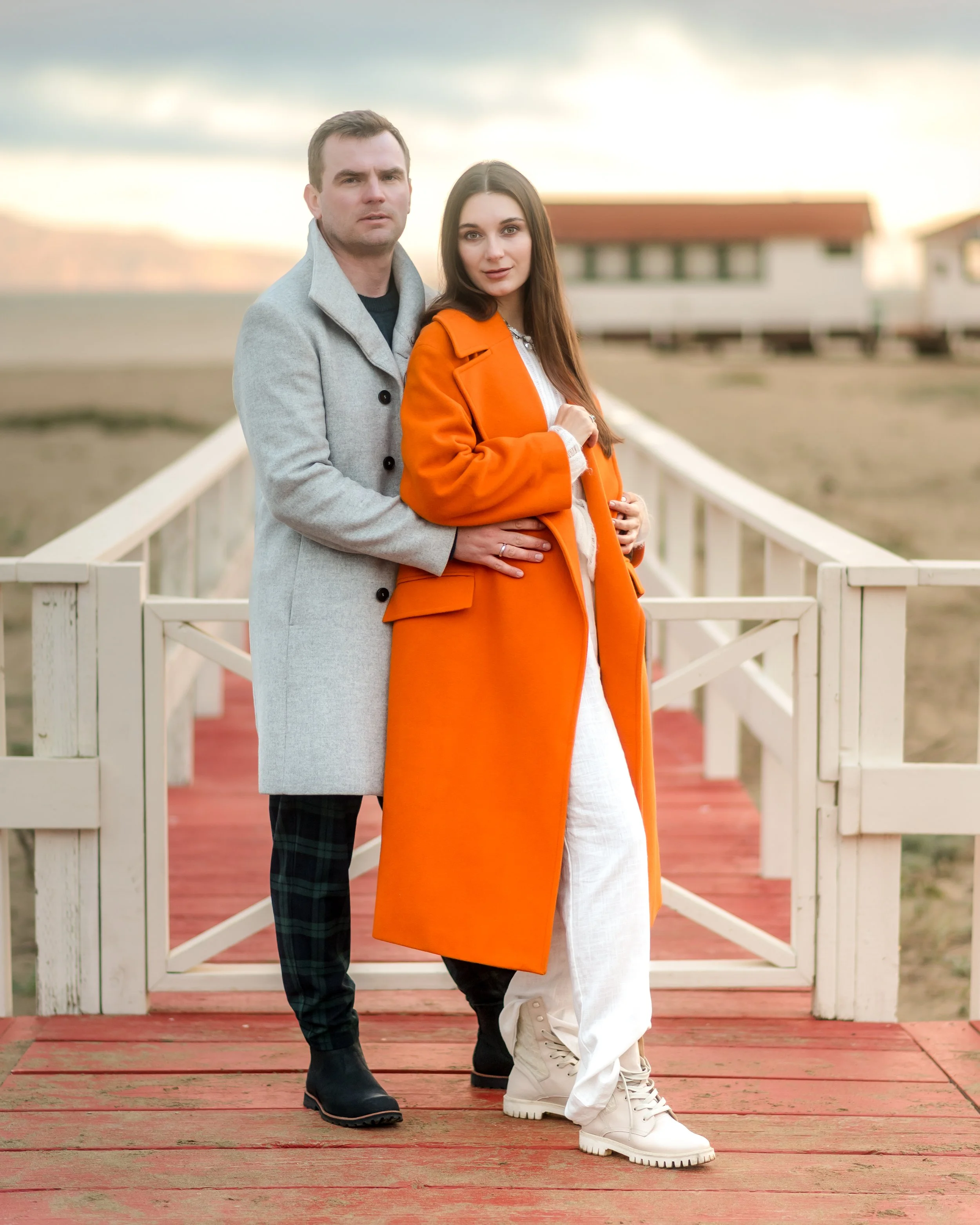 San Francisco, Crissy Field, Couple Portrait