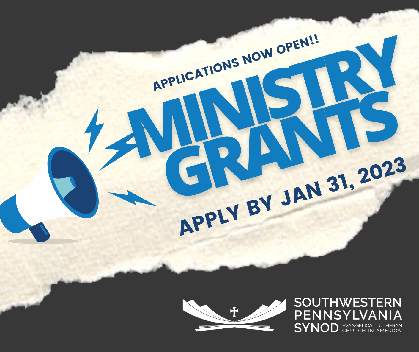 Applications are Open for Ministry Grants