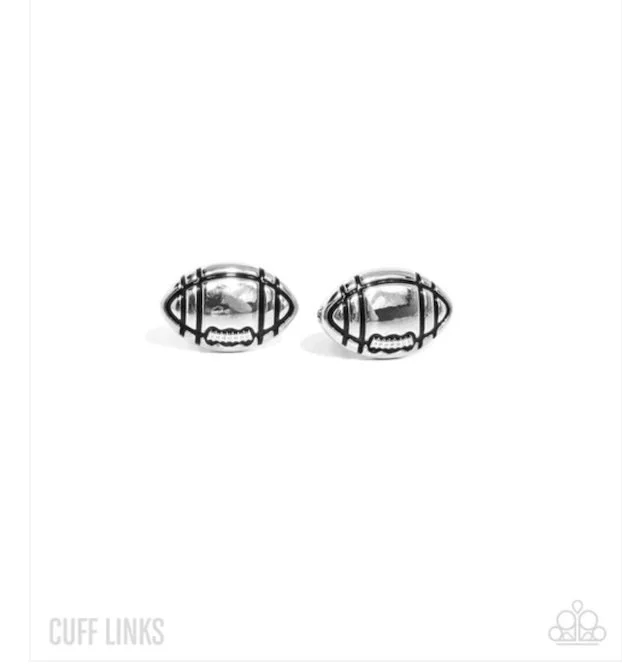 football framework silver men's cuff links (3) orig sugar bee bling CP.jpg