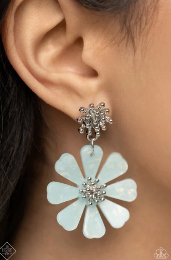 poetically pastel blue earrings model FF.jpg