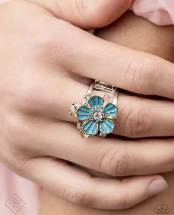 hamptons holiday model ring flower blue FF.jpg