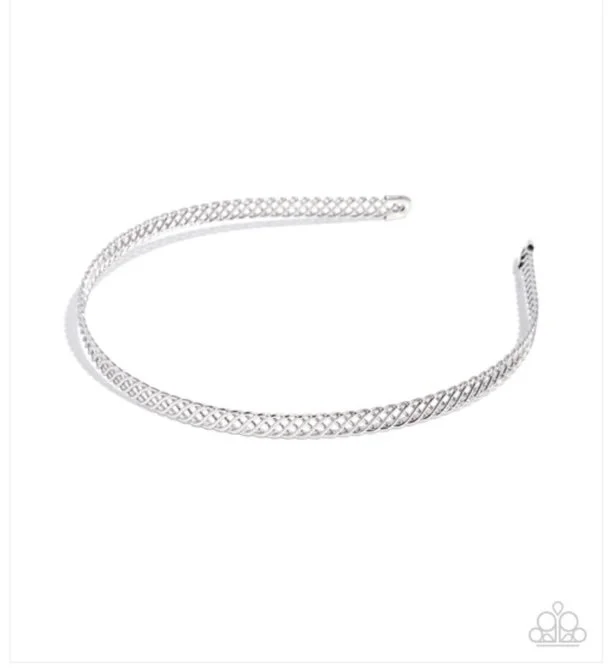 braided behavior silver headband photo 1.jpg