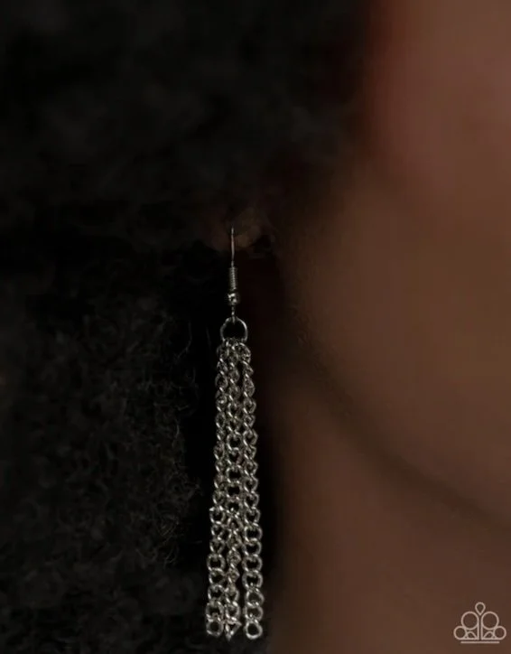 deconstructed denim earrings model CP.jpg