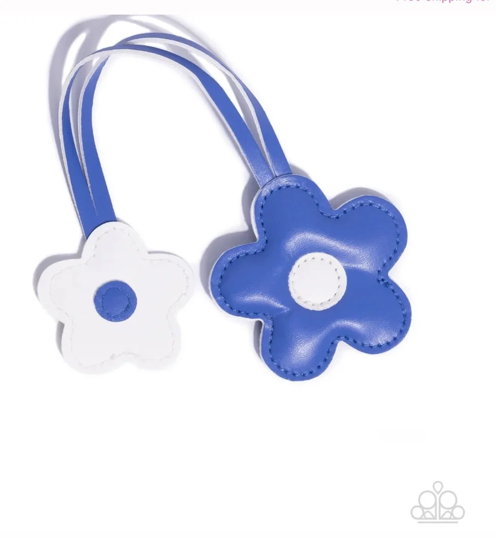 springtime surprise blue leather purse charm (3) CP.jpg