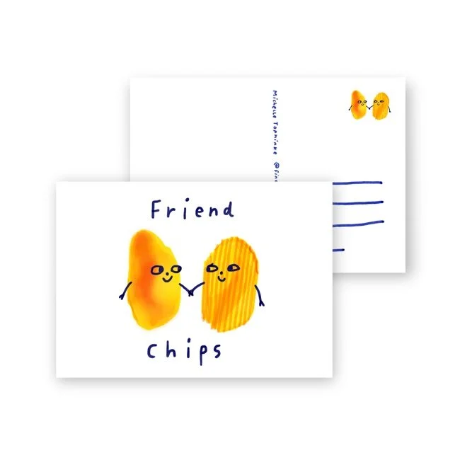 Michelle Tophinke - Postkarte - FriendChips