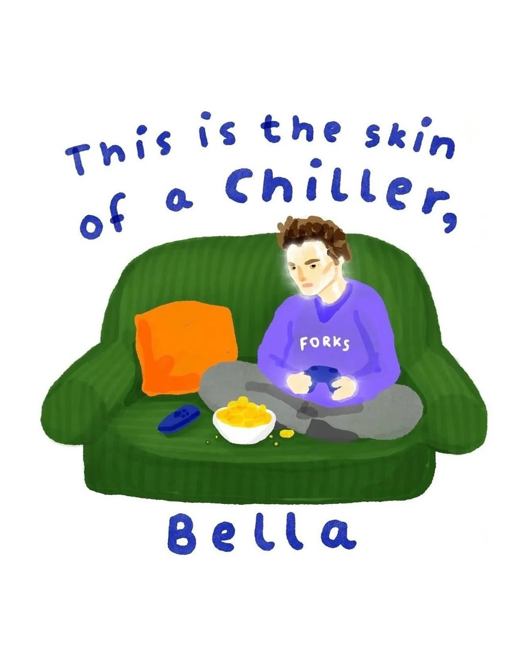 Do it like Edward. Happy Wochenende! 🛋️🦇✨

[Sticker von @finallyfoundagoodusername ]