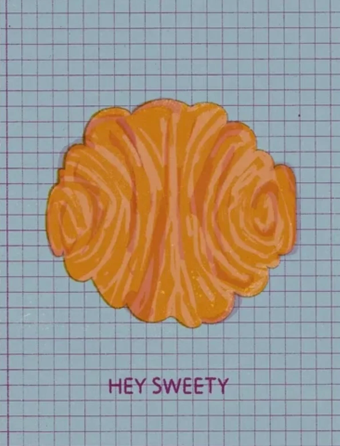 Sonntage sind f&uuml;r S&uuml;&szlig;es da, Sweety 😘
[Postkarte von @barbarawurszt ]