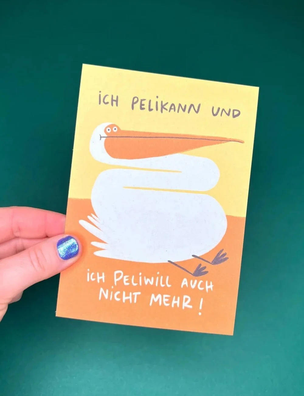 Kleiner Freitag! 💛🧡
Open 13-19h

[Postkarte von @slingaillustration ]