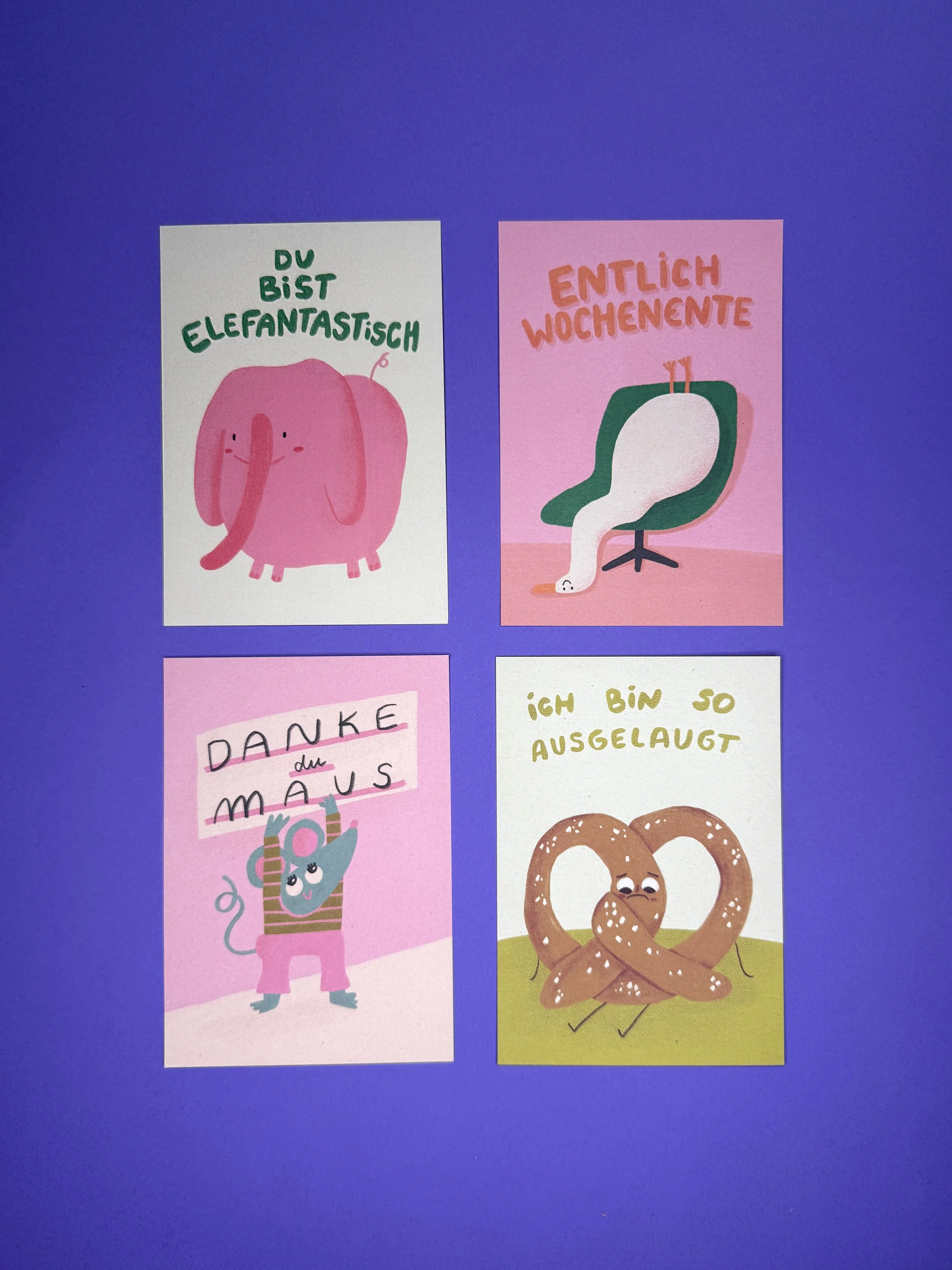 SLINGA - Postkarte - Du und Ich