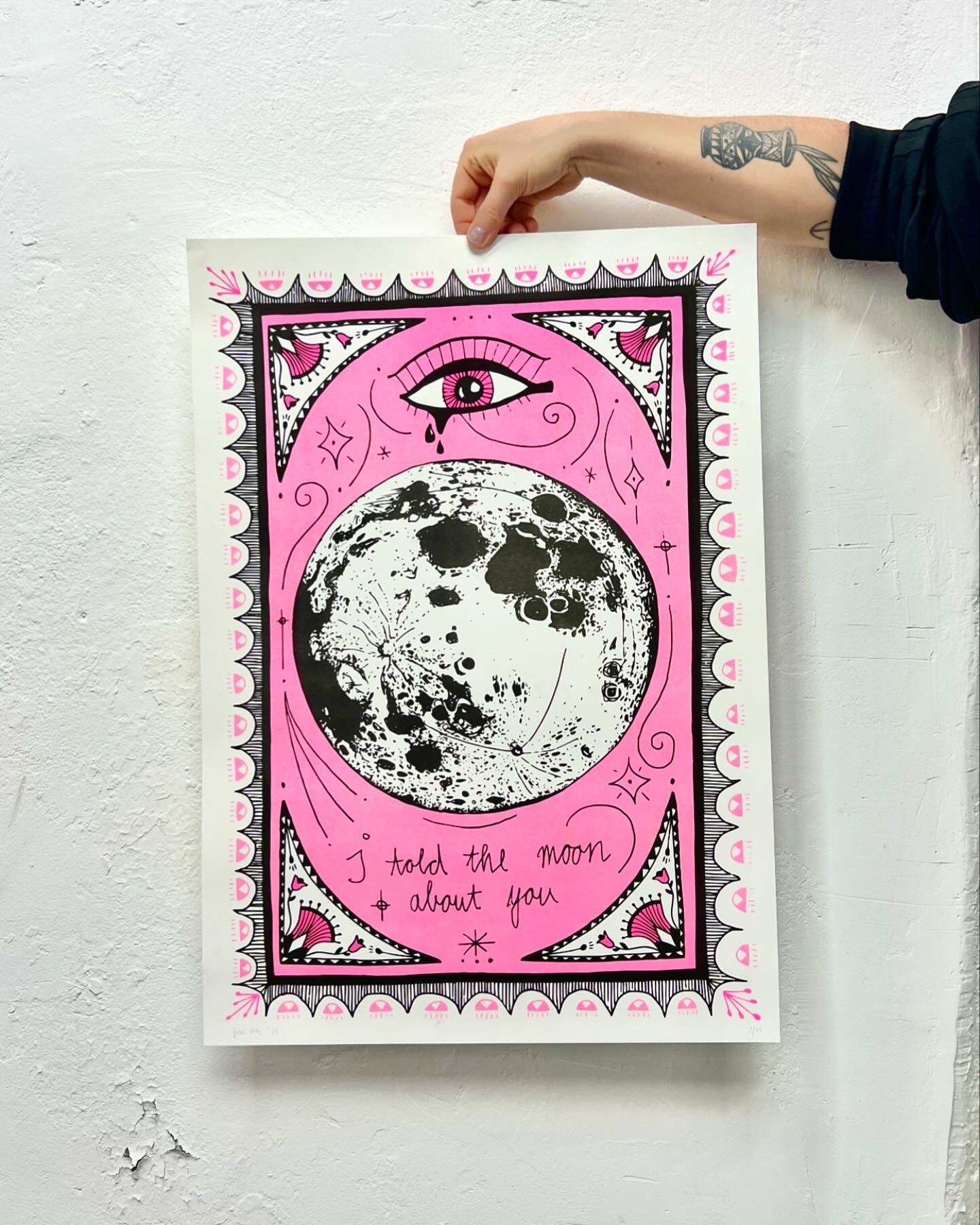 FRAU INES - Risoprint - Moon