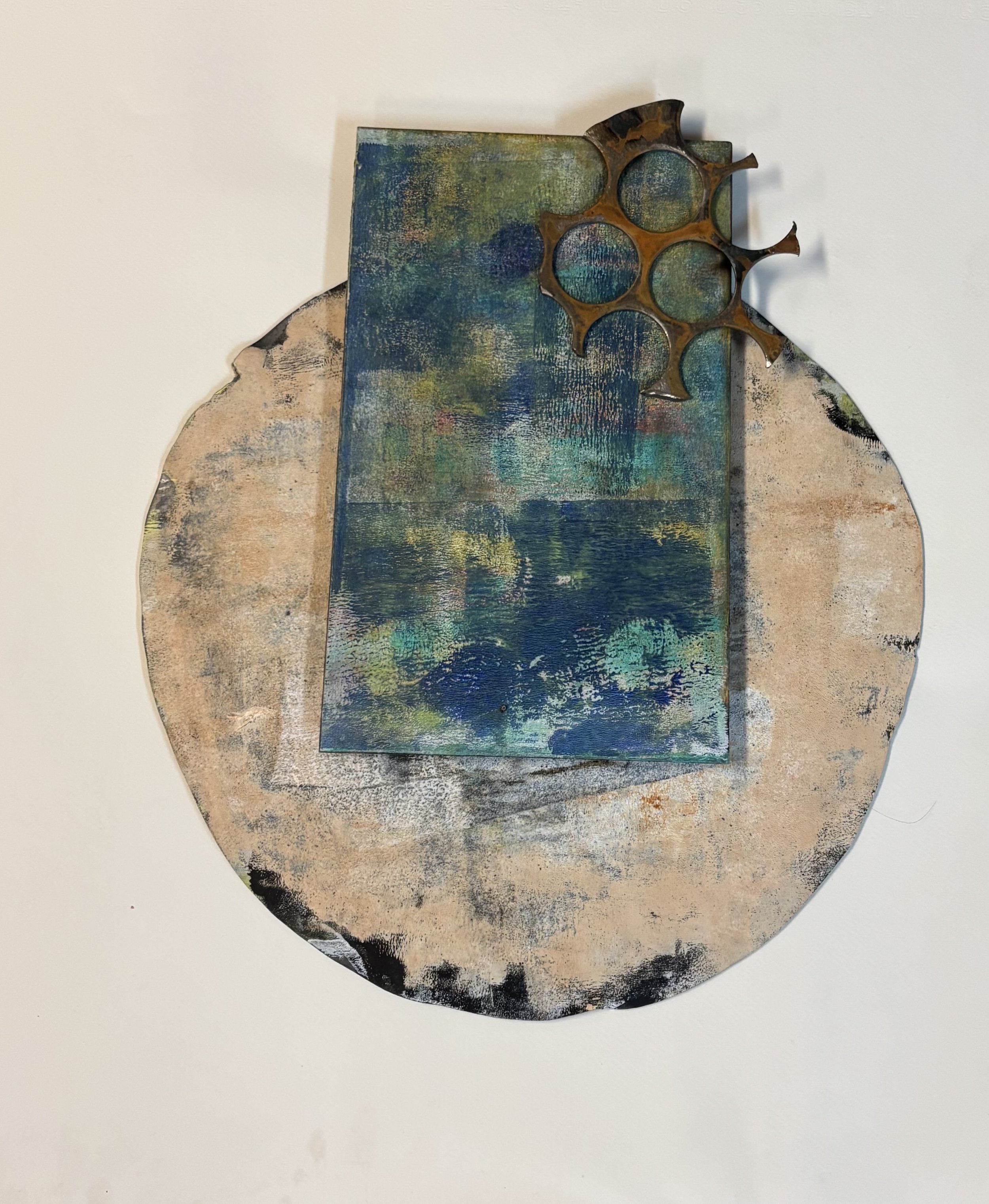 Metal Collage III- $168