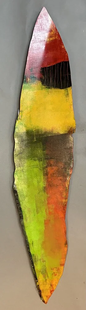 Fall Leaf in Metal 1 - $145
