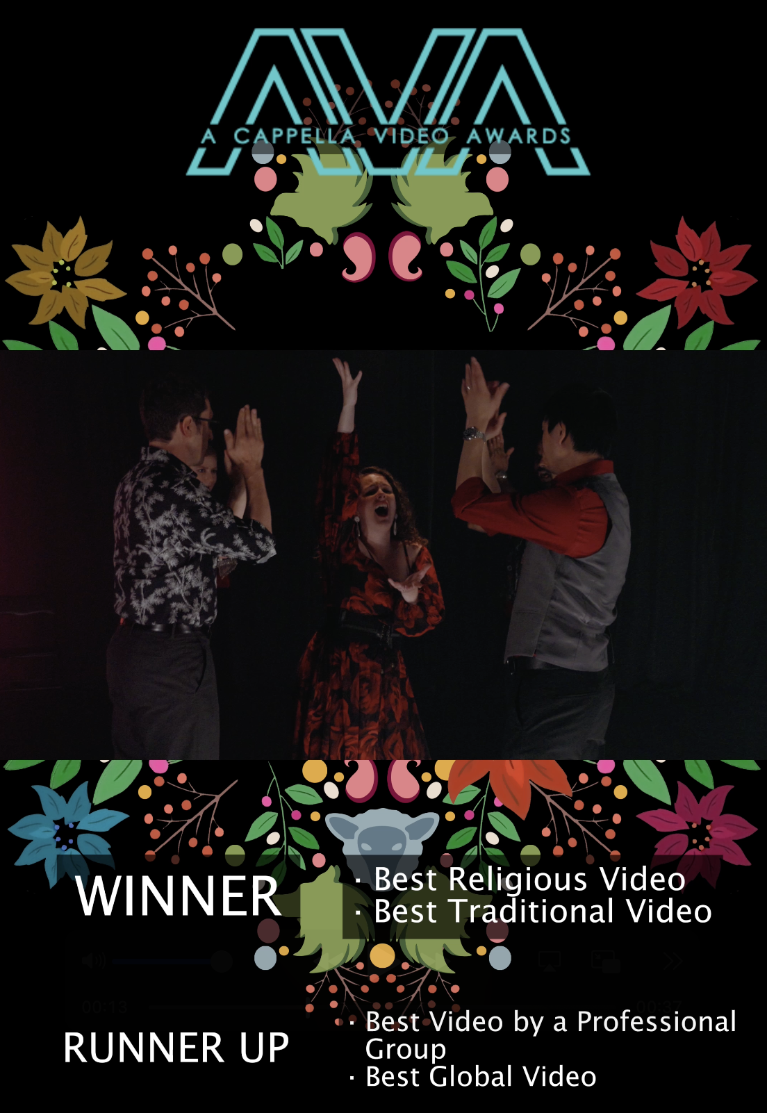 Riu Riu Chiu wins A Cappella Video Awards!