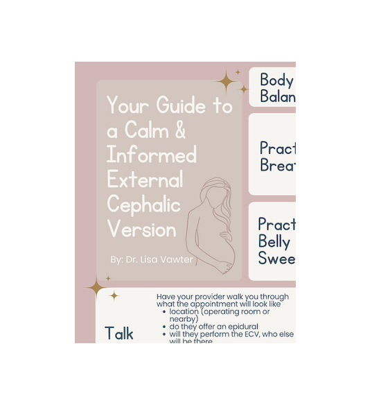Your Guide to a Calm, Informed External Cephalic Version