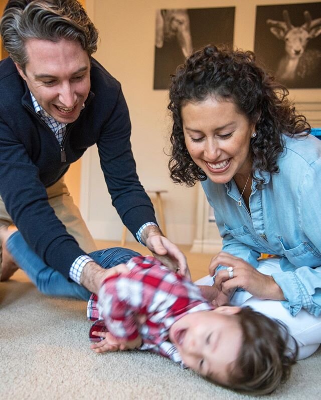 Tickling, rocking, and reading...
What fun indoor activities have you been doing with your little ones this past month? 
I had a blast during this lifestyle photo shoot back in February. I sure miss capturing raw &amp; happy family moments! Hopefully