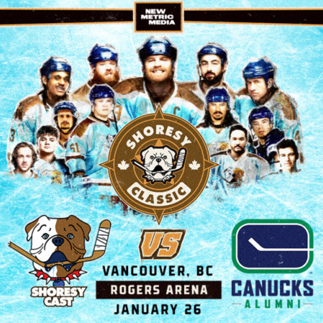 CANUCKS ALUMNI ANNOUNCE ALL-STAR ROSTER FOR UPCOMING SHORESY CLASSIC GAME AT ROGERS ARENA