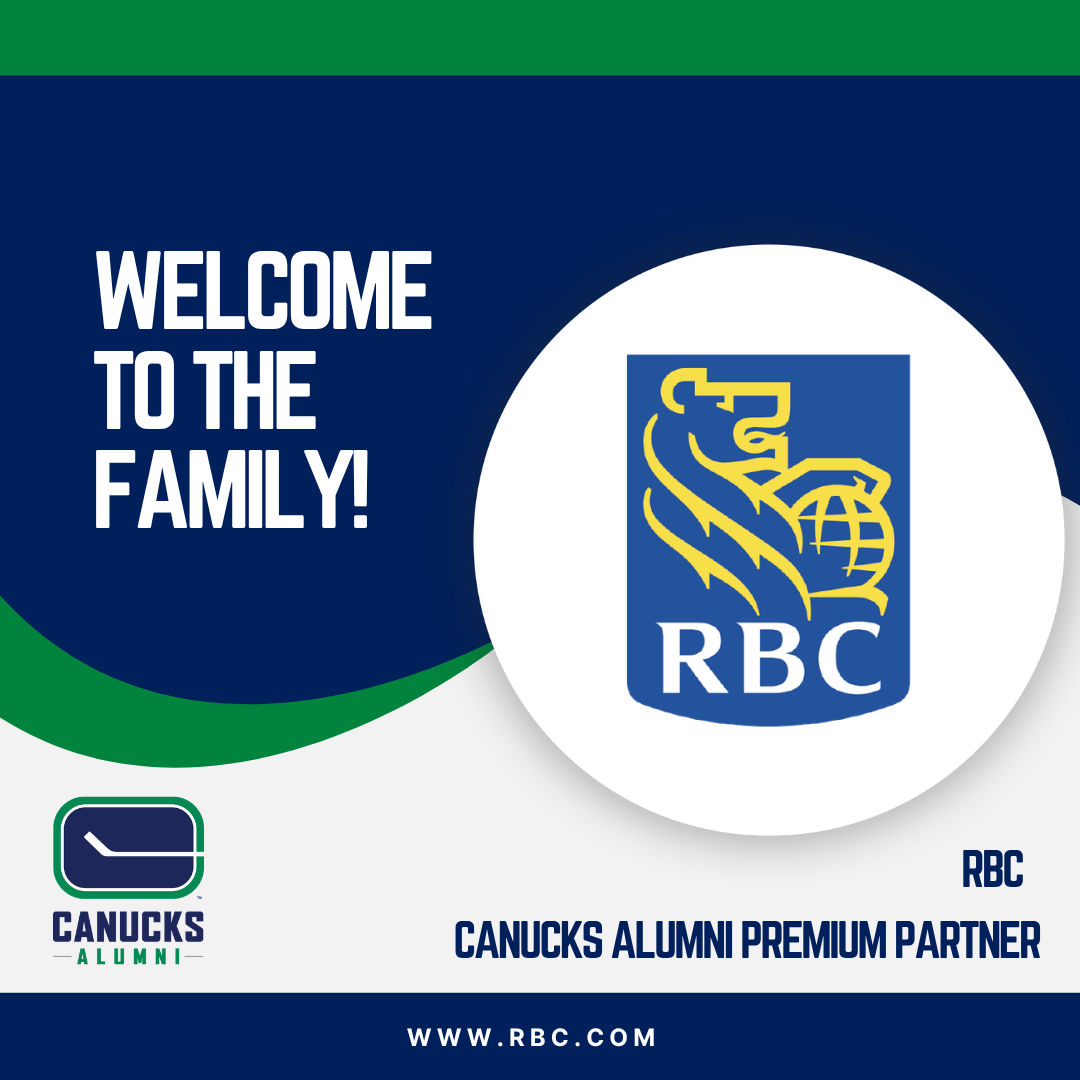Canucks Alumni Welcomes RBC as New premium Partner