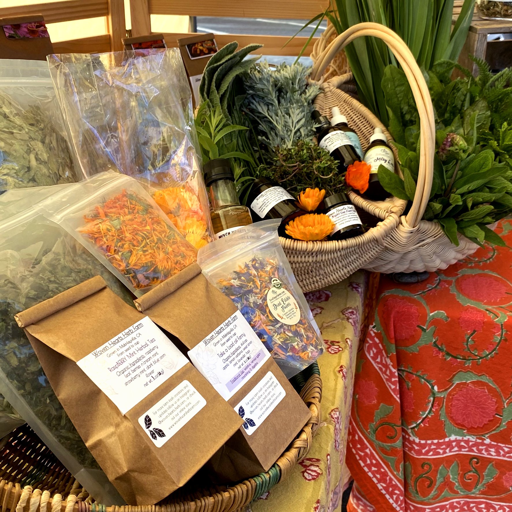 Dried Edible Flowers — Five Finger Farms