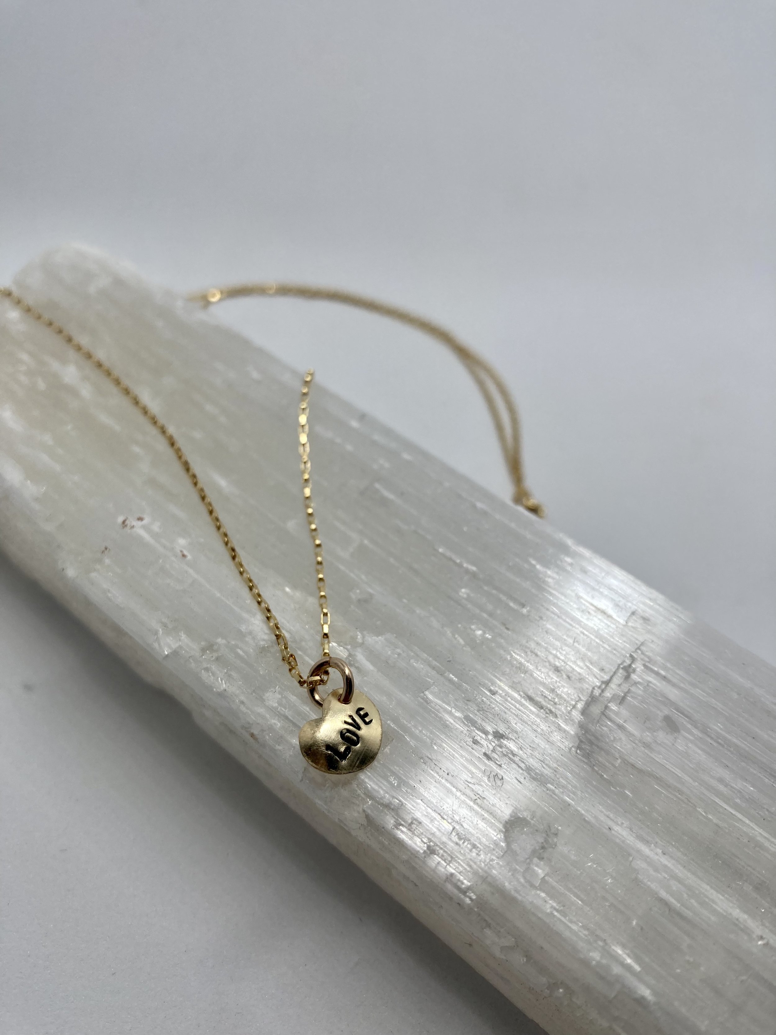 Golden “LOVE” Necklace