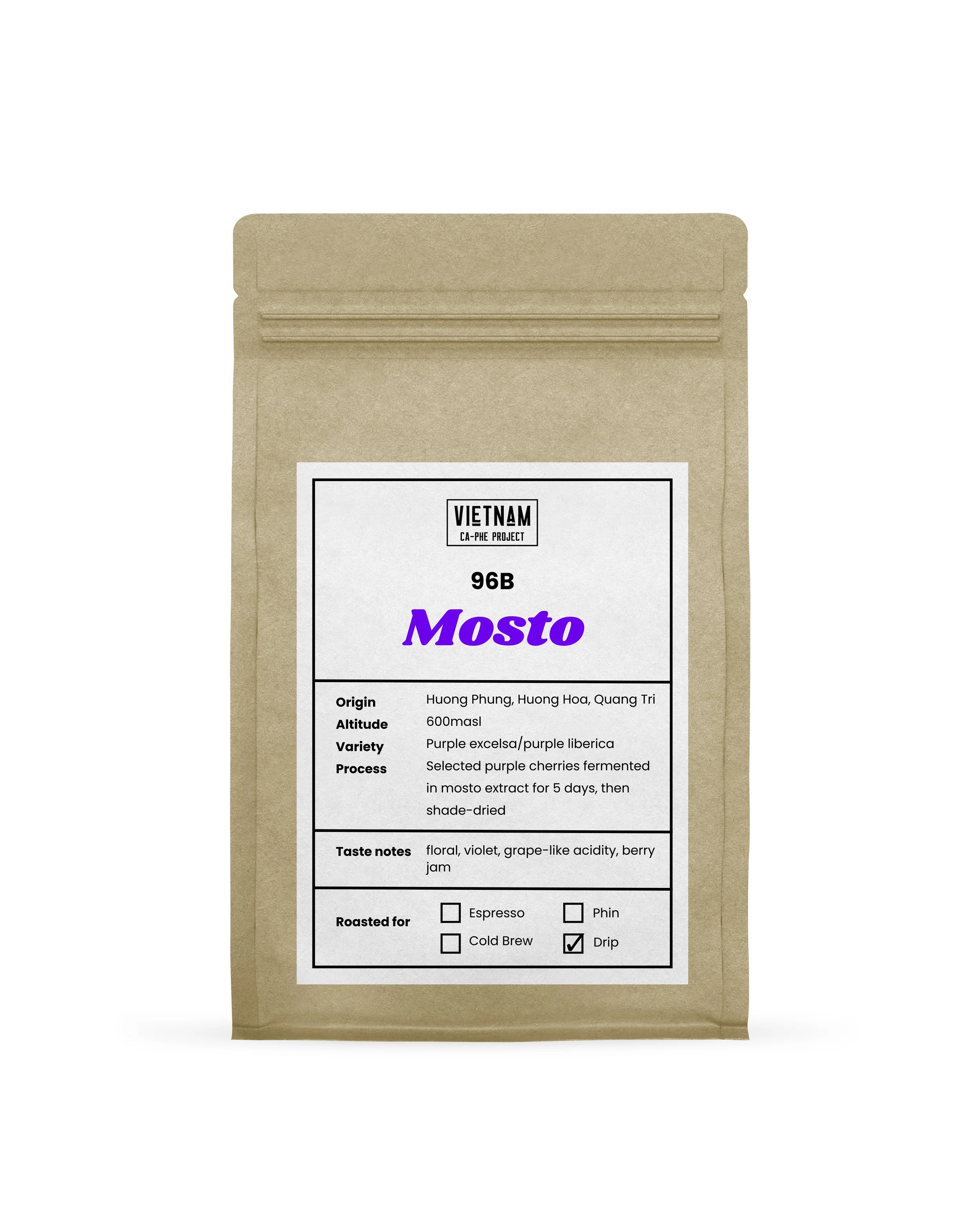 96B MOSTO - Purple Liberica/Excelsa
