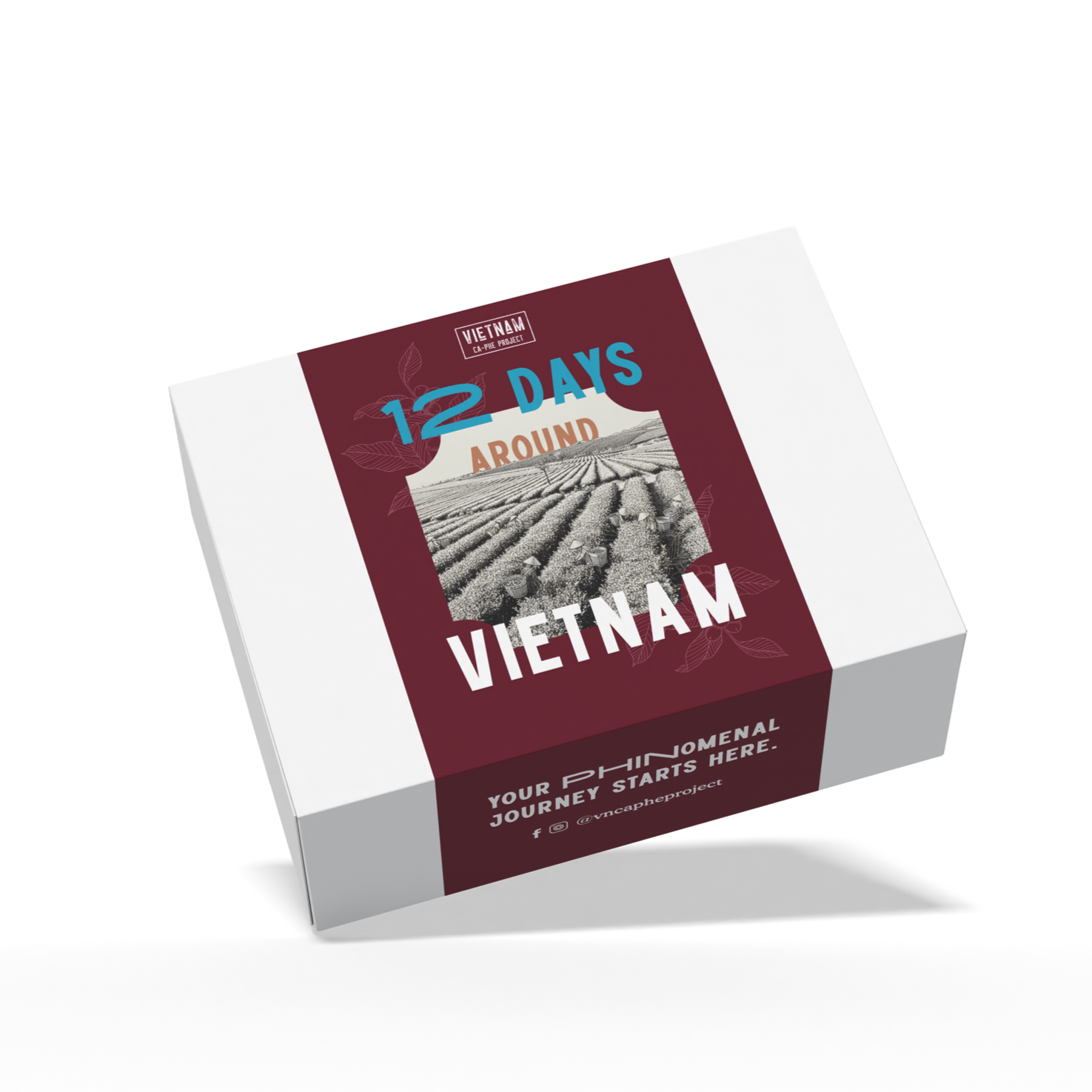 vietnamese coffee and tea advent calendar box 2025