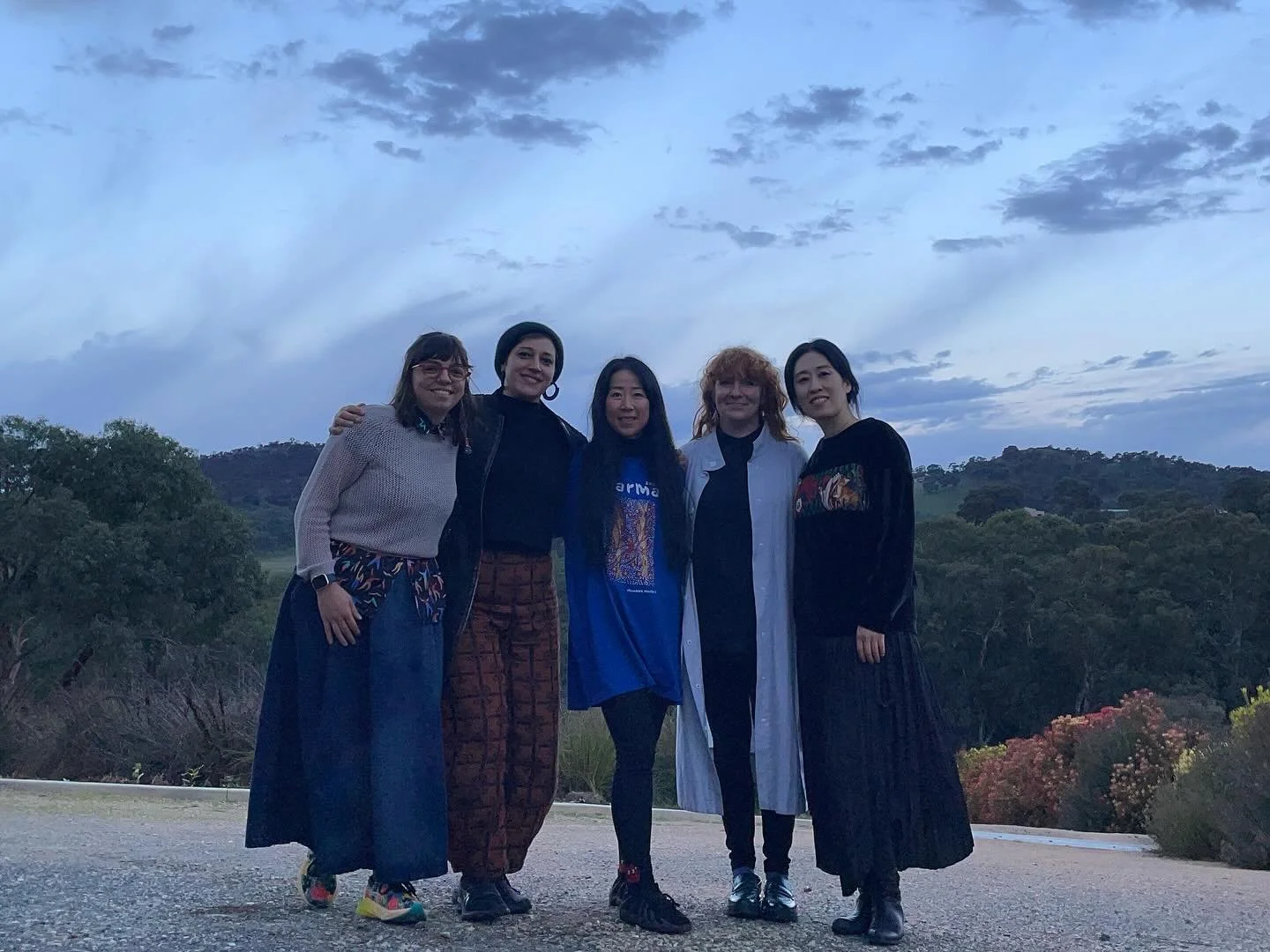 Much love and gratitude to my sisters of Ensemble Ochaye @avivaendean @gelarehpourmusic @mindy_mengwang and @zedoheedotdot for all their incredible artistry, creativity, and dedication over the 4-day creative development! We&rsquo;re thrilled to shar