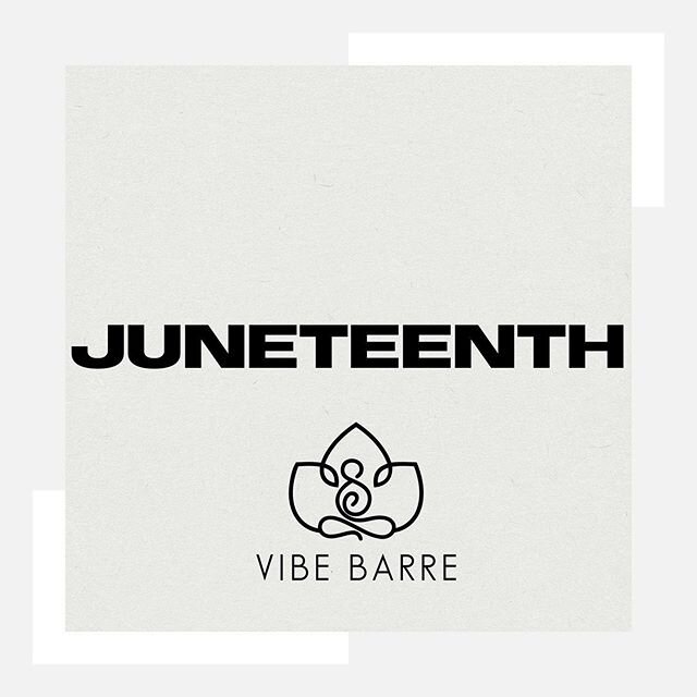 Happy #juneteenth!. Our hope is that we can acknowledge our history, and change the future. ✌🏻✌🏼✌🏽✌🏾✌🏿 #juneteenth #vibebarre #barre #holiday #celebrate #freedom #eastmesaaz #mesaaz